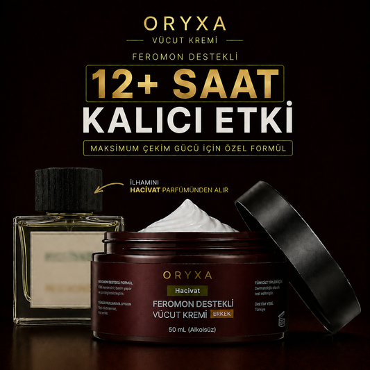 Oryxa™  Hacivat İlhamlı Krem Parfüm